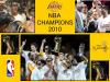 Puzzle NBA Champions 2010 - Los Angeles Lakers