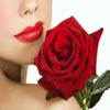 Red lips & Rose Sliding